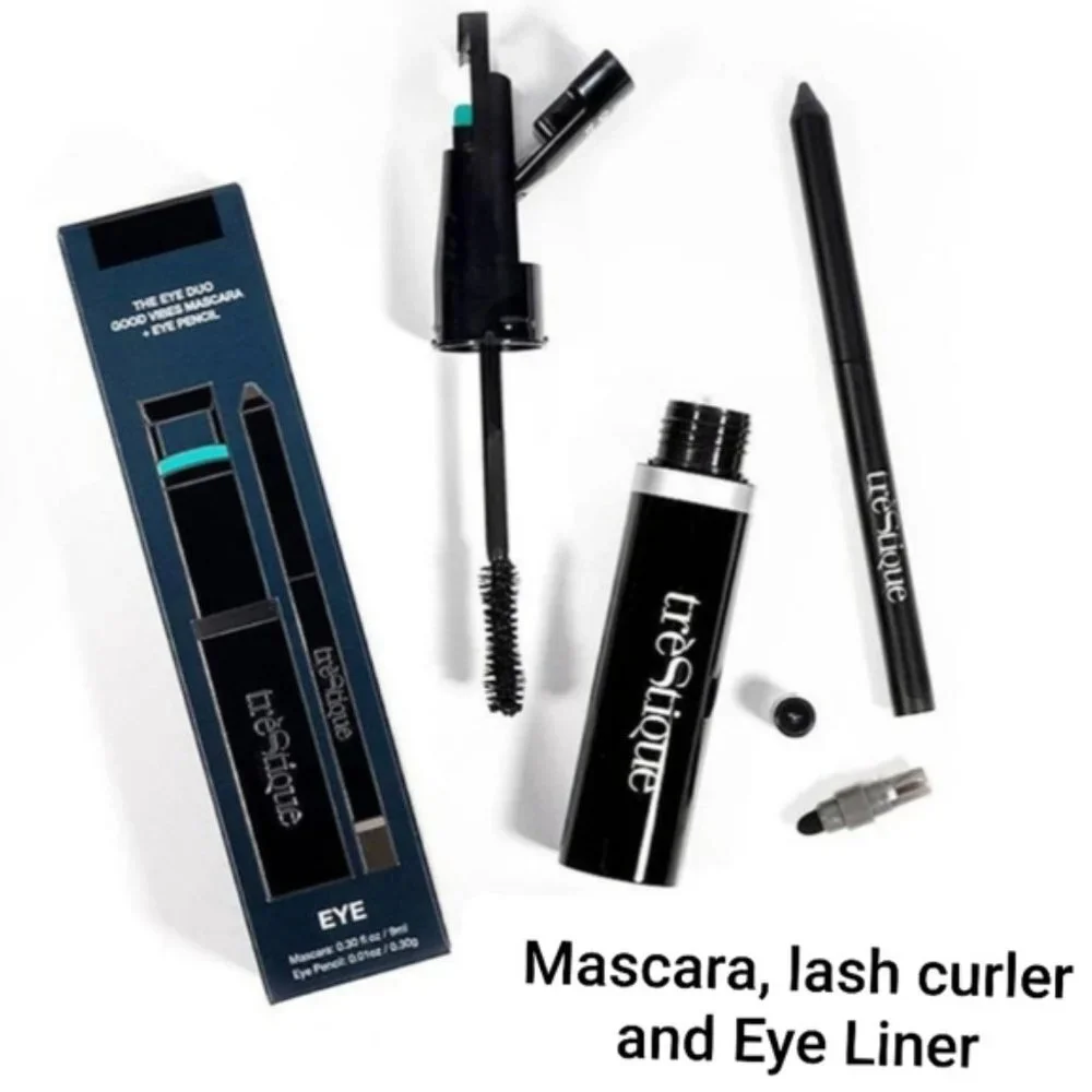 treStiQue Eye Duo Mascara, Eye Pencil & Curler